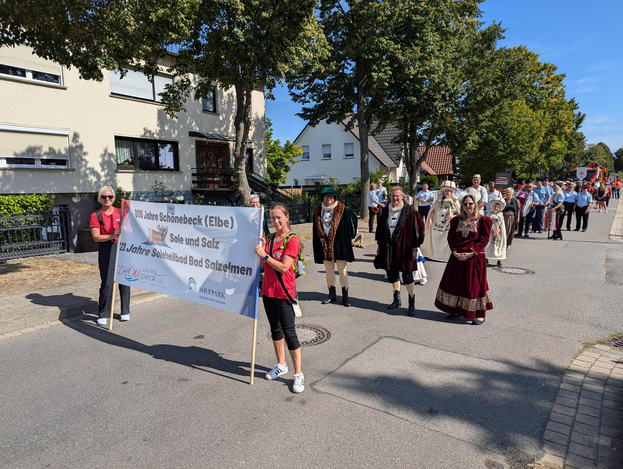 Festumzug in Stendal © Stadt Schönebeck (Elbe)