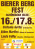 Plakat Bierer Berg Fest 2025