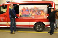 Werbung für Feuerwehrnachwuchs © Stadt Schönebeck (Elbe)