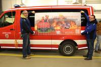 Werbung für Feuerwehrnachwuchs © Stadt Schönebeck (Elbe)