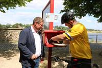 Minister zu Besuch in Schönebeck © Stadt Schönebeck (Elbe)