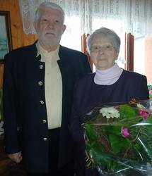 Irmgard und Lutz Scarbatha feierten Diamantene Hochzeit.
