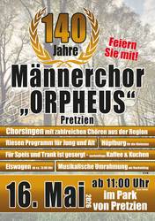 Chorsingen mit zahlreichen Chören aus der Region.