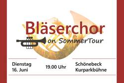 Bläserchor on Tour