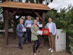 Sonderstempel an der St.-Lukas-Kirche offiziell eingeweiht