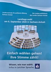 Broschüre Wählen gehen.
