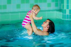 Babyschwimmen im SOLEPARK