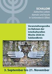 Deckblatt Broschüre SCHALOM "Jüdisches Leben".