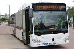 KVG Kreisverkehrsgesellschaft Salzlandkreis Bus groß