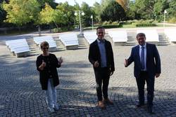 Foto: v.l.n.r.: Sibylle Schulz, Stephan Trappe, Bert Knoblauch