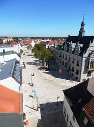 Marktplatz vom Salzturm