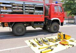 Feuerwehr Auto Geräte © Stadt Schönebeck Feuerwehr Auto Geräte
