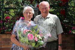 Erna und Dieter Körner feierten Eiserne Hochzeit. © Stadt Schönebeck ErnaDieterKörner