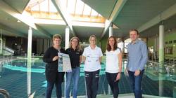Ambulanter Reha-Sport im Wasser © Solepark Bad Salzelmen Team Reha Sport SQ 2021