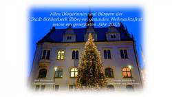 Schönebeck (Elbe): Weihnachts- und Neujahrsgrüße der Stadt 2022 © Stadt Schönebeck (Elbe) „Möge 2023 für uns alle ein gesundes, schönes und erfolgreiches Jahr werden."