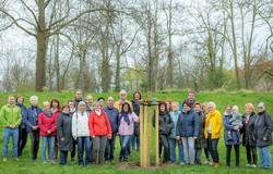 Ein Dankeschön an alle Baumpaten und Spender. © Solepark meinbaum
