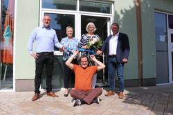 MKP bezieht neues Büro © Stadt Schönebeck (Elbe) Schlüsselübergabe