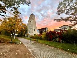 Kunsthof an einem herbstlichen Morgen