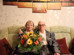 Goldene Hochzeit bei Gawalecks © Stadt Schönebeck (Elbe) Kurt und Gundel Gawaleck