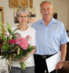 Gisela und Burkhard Bullert feierten Goldene Hochzeit. © Stadt Schönebeck (Elbe) Gisela und Burkhard Bullert feierten Goldene Hochzeit.
