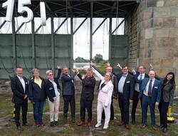 Die Gründungsmitglieder des Vereins, der das Pretziener Wehr auf dem Weg zum Weltkulturerbe der UNESCO begleiten will.