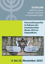 Broschüre "Schalom". © Salzlandkreis SCHALOM - „Jüdisches Leben – damals und heute – in Schönebeck (Elbe)“