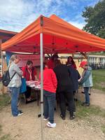 9 umlagerter Stand des Staßfurter Inklusionsnetzwerkes