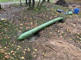 Balancierbalken. © privat Balancierbalken.