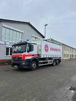 Das Wechsellader-Fahrzeug.