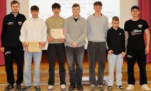 Die Tischtennis-Spieler von Union 1861 Schönebeck.