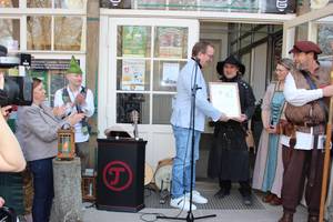 Nachtwächter und Türmer treffen sich in Schönebeck