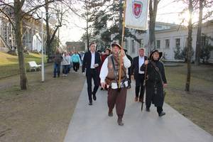 Nachtwächter und Türmer treffen sich in Schönebeck