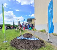 Spatenstich beim CJD in Schönebeck. © Stadt Schönebeck (elbe) Spatenstich beim CJD in Schönebeck.