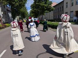 Start des Umzuges © Stadt Schönebeck (Elbe) Sachsen-Anhalt-Tag 2026