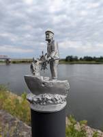 Erste historische Miniskulptur am Elbufer wird eingeweiht © Stadt Schönebeck (Elbe) Bürgerbudget