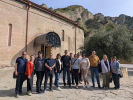 Schönebeck zu Gast in Mtskheta © Stadt Schönebeck (Elbe) Delegation besucht die georgische Partnerstadt