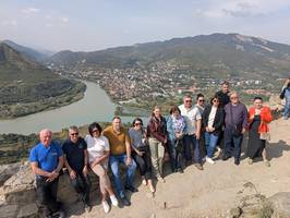 Schönebeck zu Gast in Mtskheta © Stadt Schönebeck (Elbe) Delegation besucht die georgische Partnerstadt