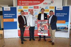 Foto: v.l.n.r.: Uwe Scholz, Hans Weber, Christopher Arndt, Bert Knoblauch