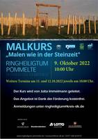 POSTER Malkurs 09 2022 klein