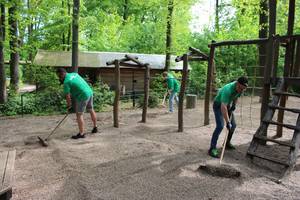 Spende und Arbeitseinsatz