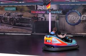 Autoscooter auf dem Elbrummel.