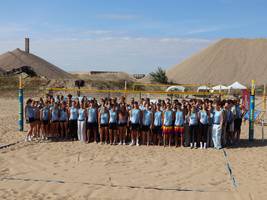 Pädagogik Schönebeck organisiert Spitzensport am Beachcenter
