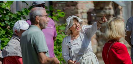 Kunsthof Salzline auf Tour durch Bad Salzelmen &copy; SOLEPARK