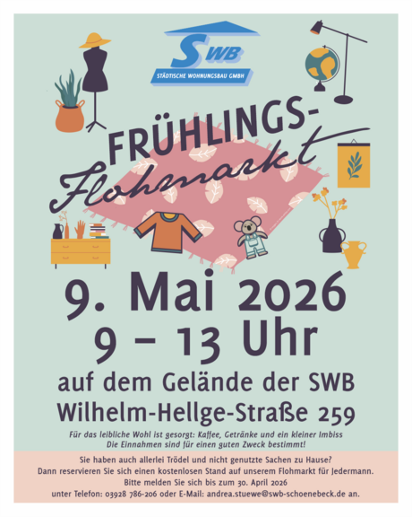 Plakat Flohmarkt. &copy; Veranstalter