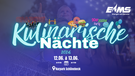 EMS präsentiert: Kulinarische Nächte im Kurpark 2026 &copy; EMS