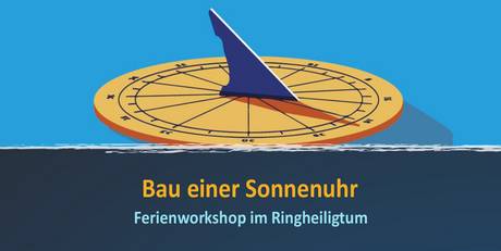 Workshop Bau einer Sonnenuhr &copy; Salzlandkreis