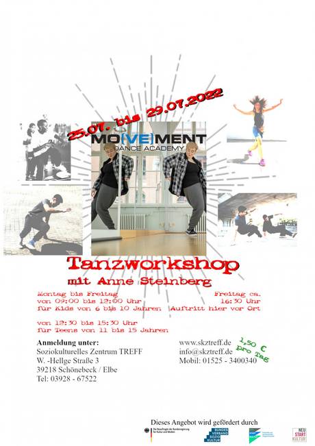 Plakat Tanzworkshop