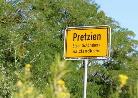 PretzienOrtsschild