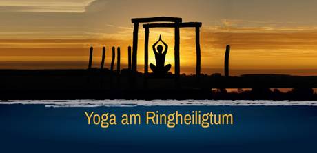 Yoga am Ringheiligtum © Salzlandkreis