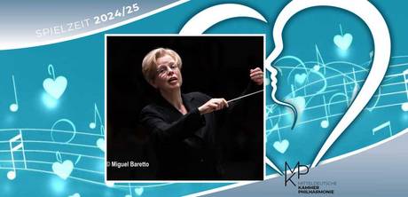 Catherine Larsen-Maguire im Konzert der Mitteldeutschen Kammperphilharmonie © Veranstalter